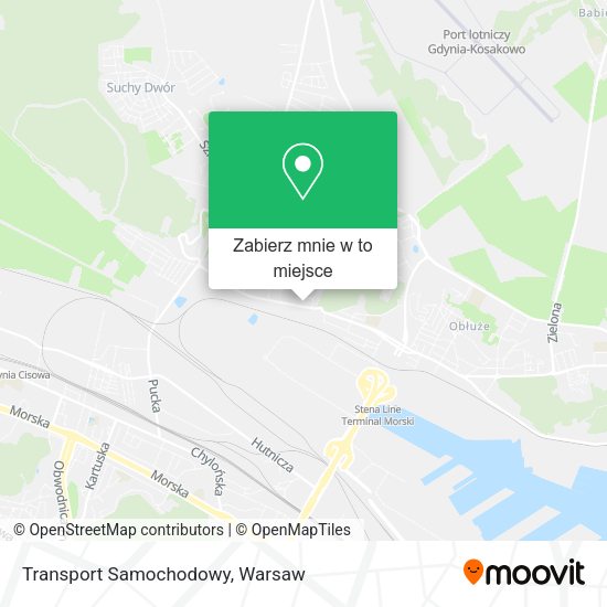 Mapa Transport Samochodowy