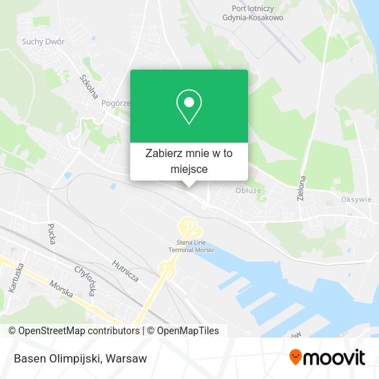 Mapa Basen Olimpijski