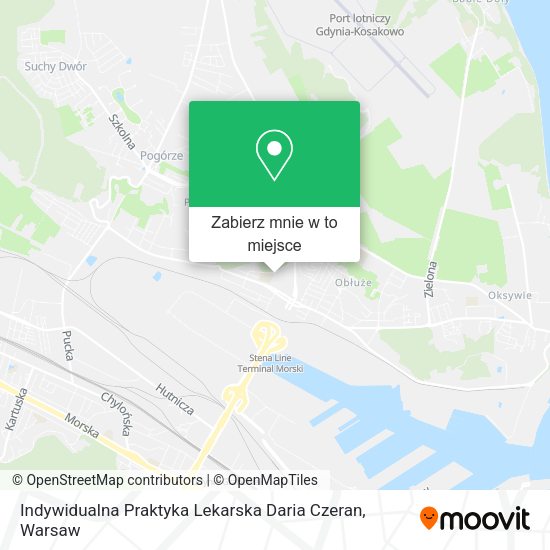 Mapa Indywidualna Praktyka Lekarska Daria Czeran