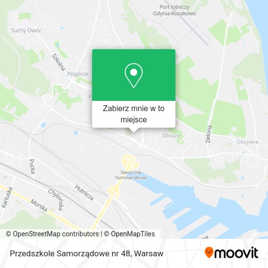 Mapa Przedszkole Samorządowe nr 48