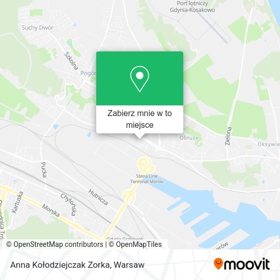 Mapa Anna Kołodziejczak Zorka