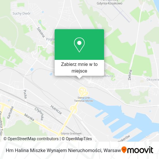 Mapa Hm Halina Miszke Wynajem Nieruchomości