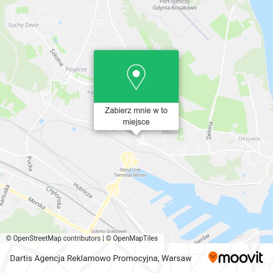 Mapa Dartis Agencja Reklamowo Promocyjna