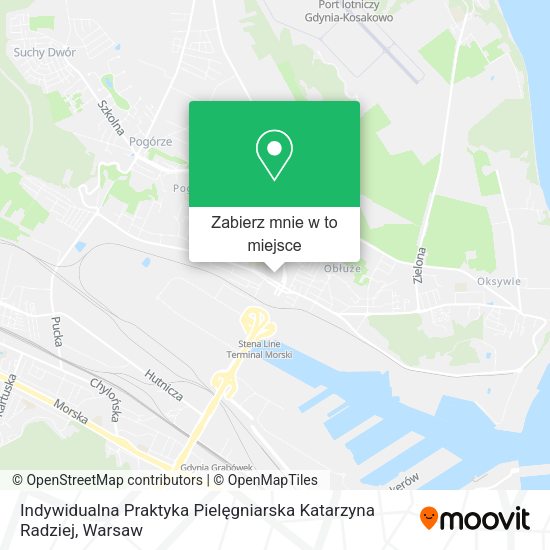 Mapa Indywidualna Praktyka Pielęgniarska Katarzyna Radziej