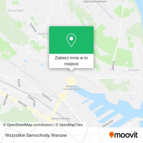 Mapa Wszystkie Samochody