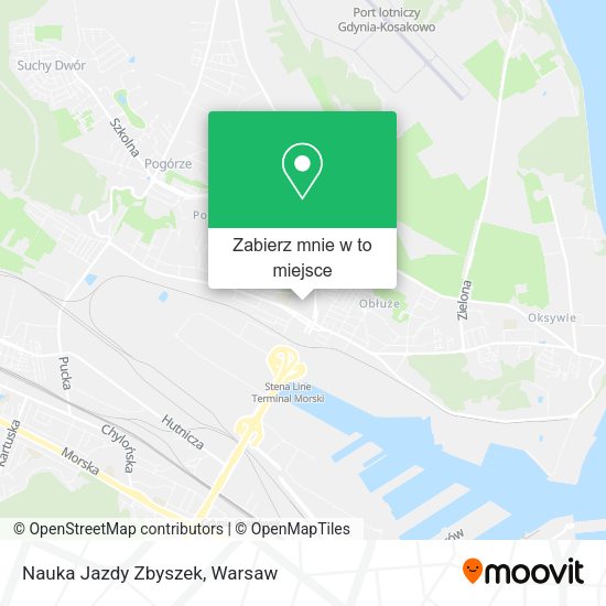 Mapa Nauka Jazdy Zbyszek