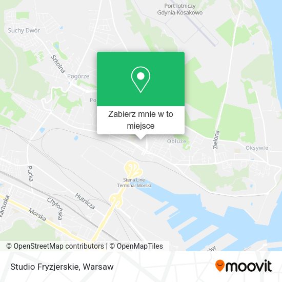 Mapa Studio Fryzjerskie