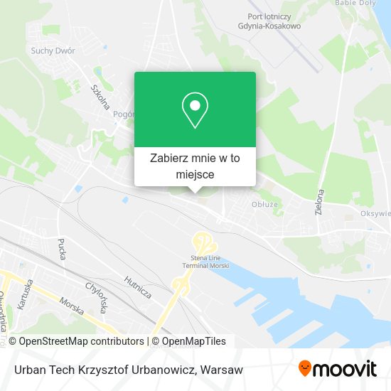 Mapa Urban Tech Krzysztof Urbanowicz