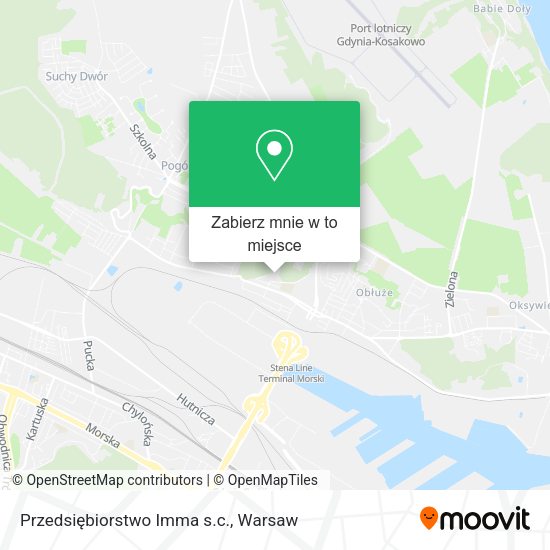 Mapa Przedsiębiorstwo Imma s.c.