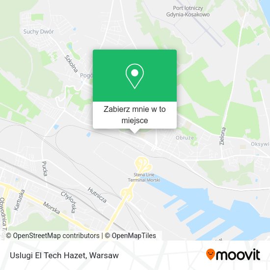 Mapa Uslugi El Tech Hazet