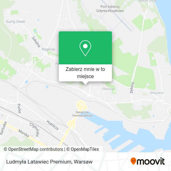 Mapa Ludmyła Latawiec Premium