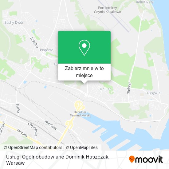 Mapa Usługi Ogólnobudowlane Dominik Haszczak