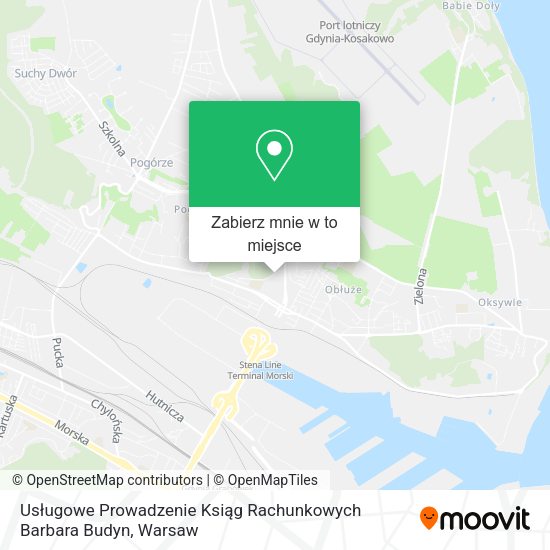 Mapa Usługowe Prowadzenie Ksiąg Rachunkowych Barbara Budyn