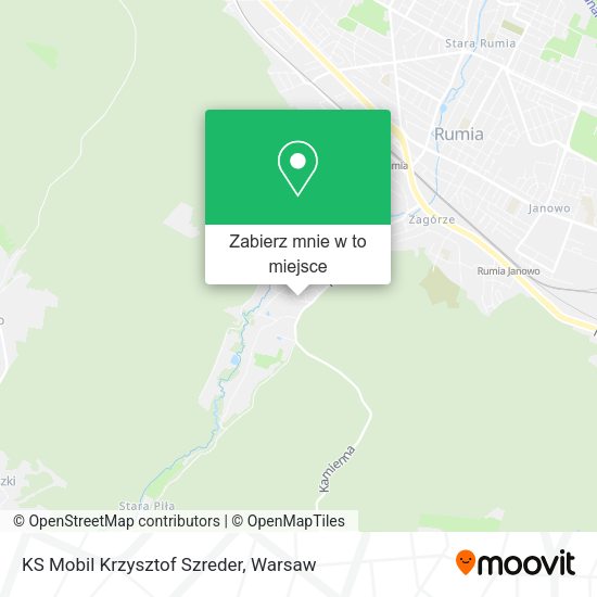 Mapa KS Mobil Krzysztof Szreder