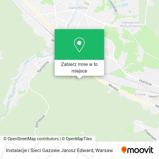 Mapa Instalacje i Sieci Gazowe Jarosz Edward