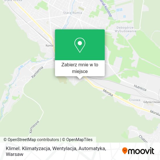 Mapa Klimel. Klimatyzacja, Wentylacja, Automatyka