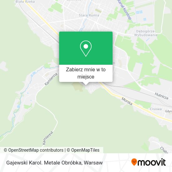 Mapa Gajewski Karol. Metale Obróbka