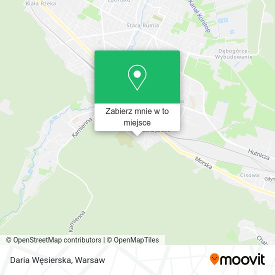 Mapa Daria Węsierska