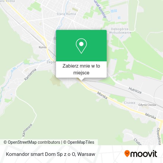 Mapa Komandor smart Dom Sp z o O