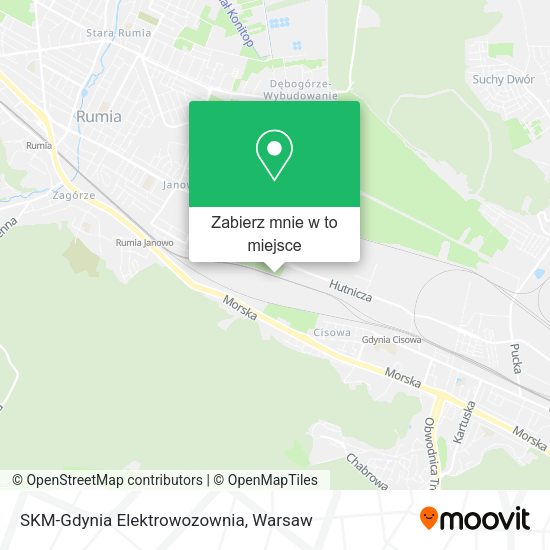 Mapa SKM-Gdynia Elektrowozownia