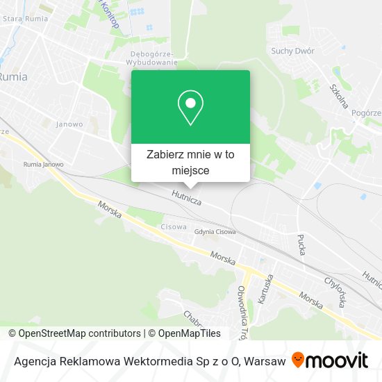 Mapa Agencja Reklamowa Wektormedia Sp z o O