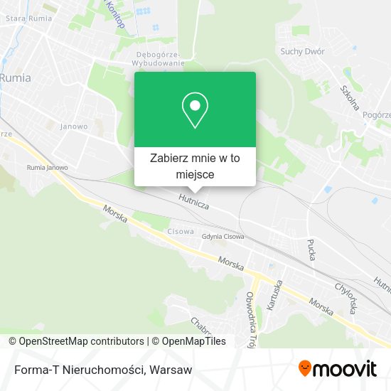 Mapa Forma-T Nieruchomości