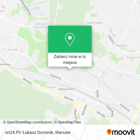 Mapa Ist24.Pl/ Łukasz Dominik