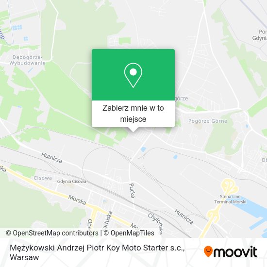 Mapa Mężykowski Andrzej Piotr Koy Moto Starter s.c.