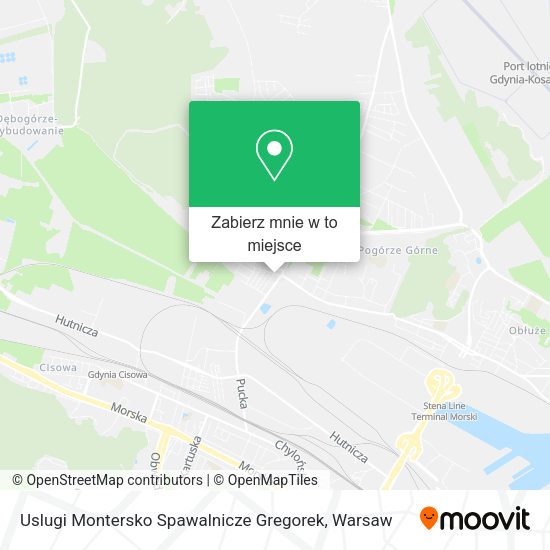 Mapa Uslugi Montersko Spawalnicze Gregorek