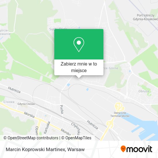 Mapa Marcin Koprowski Martinex