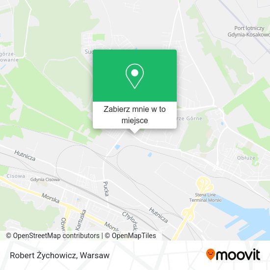 Mapa Robert Żychowicz