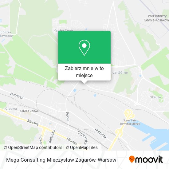 Mapa Mega Consulting Mieczysław Zagarów