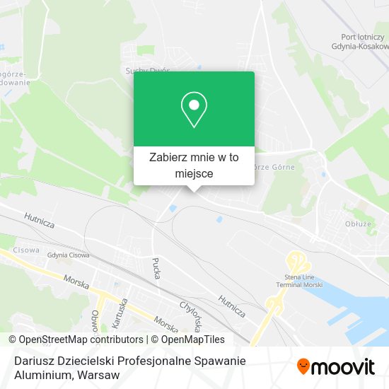 Mapa Dariusz Dziecielski Profesjonalne Spawanie Aluminium