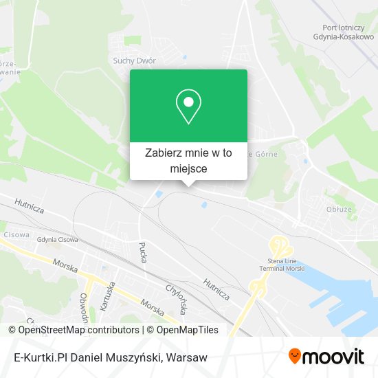 Mapa E-Kurtki.Pl Daniel Muszyński