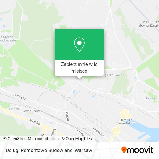 Mapa Usługi Remontowo Budowlane