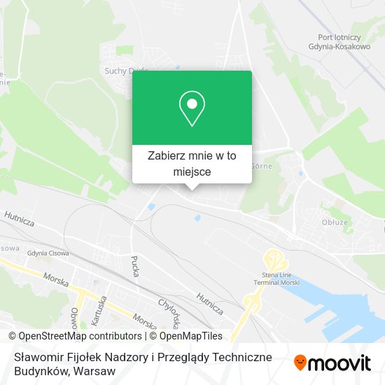 Mapa Sławomir Fijołek Nadzory i Przeglądy Techniczne Budynków