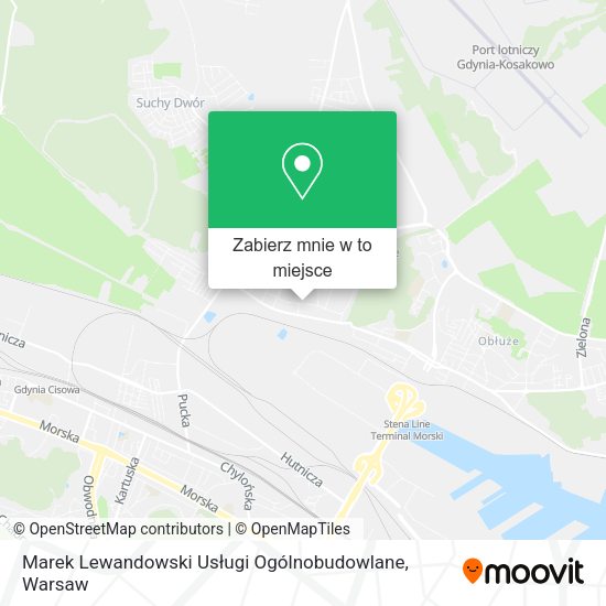 Mapa Marek Lewandowski Usługi Ogólnobudowlane