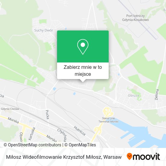 Mapa Miłosz Wideofilmowanie Krzysztof Miłosz