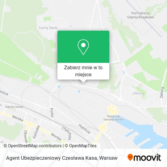 Mapa Agent Ubezpieczeniowy Czesława Kasa