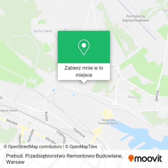 Mapa Prebud. Przedsiębiorstwo Remontowo-Budowlane