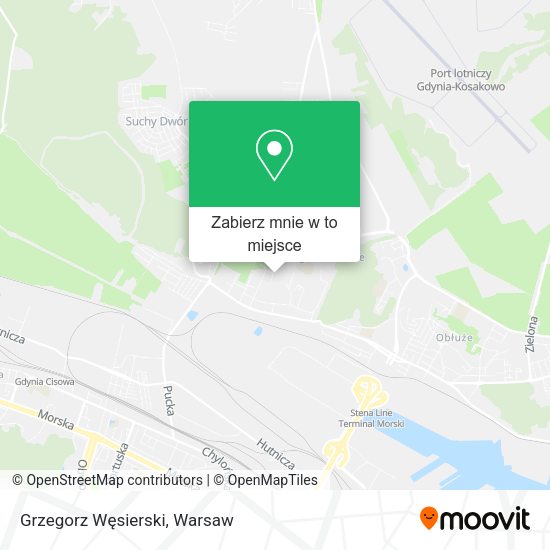 Mapa Grzegorz Węsierski