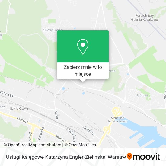 Mapa Usługi Księgowe Katarzyna Engler-Zielińska