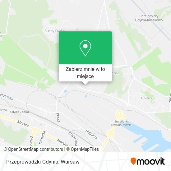 Mapa Przeprowadzki Gdynia