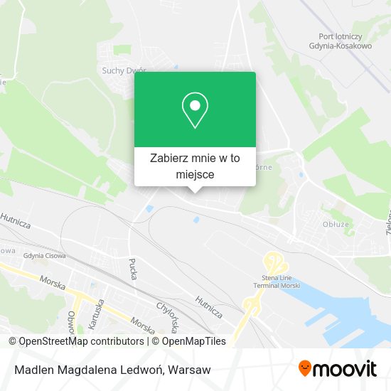 Mapa Madlen Magdalena Ledwoń