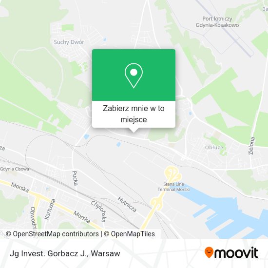 Mapa Jg Invest. Gorbacz J.