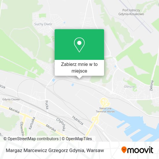 Mapa Margaz Marcewicz Grzegorz Gdynia