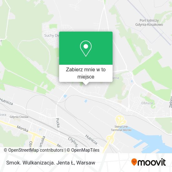 Mapa Smok. Wulkanizacja. Jenta Ł