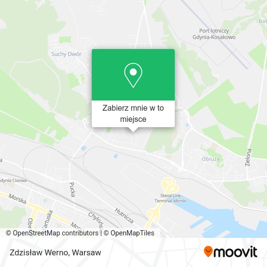 Mapa Zdzisław Werno