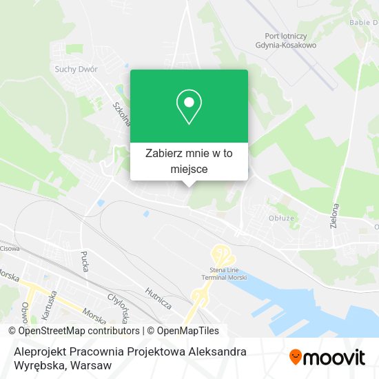 Mapa Aleprojekt Pracownia Projektowa Aleksandra Wyrębska