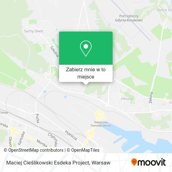 Mapa Maciej Cieślikowski Esdeka Project